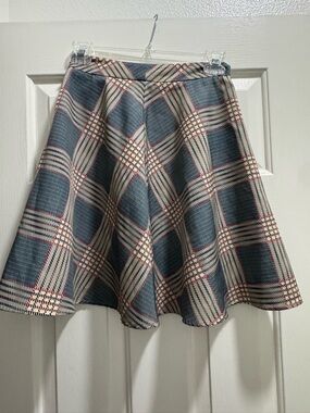 Miss Patina of London plaid skirt